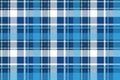 Moredn design blue plaid seamless pattern Royalty Free Stock Photo