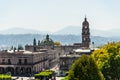 Morelia town square Royalty Free Stock Photo