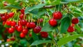 Morello cherry Royalty Free Stock Photo