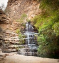Moremi Gorge Waterfall Botswana Royalty Free Stock Photo
