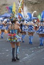 Morenada Dance Group - Arica, Chile Royalty Free Stock Photo