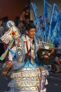 Morenada dancer at the Arica carnival in Chile Royalty Free Stock Photo