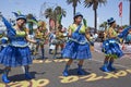 Morenada Dancers - Arica, Chile Royalty Free Stock Photo