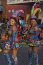 Morenada Dancers - Arica, Chile Royalty Free Stock Photo