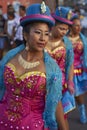 Morenada Dancers - Arica, Chile Royalty Free Stock Photo