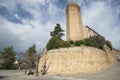 Tower of Moresco, medieval village, Italy