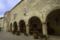 Moresco, medieval village in Fermo province, Marche, Italy