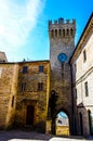 Moresco, medieval village in the Marches