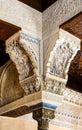 Moresque ornaments from Alhambra Royalty Free Stock Photo