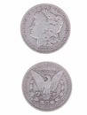 Morgan Dollar Royalty Free Stock Photo