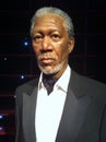 Morgan Freeman wax figure