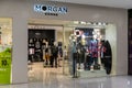 Morgan shop at Emquatier, Bangkok, Thailand, Apr 25, 2019 : Luxury and fashionable brand window display