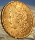 1921 Morgan Silver Dollar Obverse