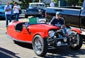 Morgan Three-Wheeler and his Owner