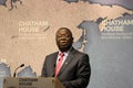 Morgan Tsvangirai, former prime minister of Zimbabwe