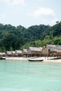 Morgan village view on the boat ,Thailand