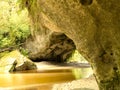 Moria Gate Arch in Opara Basin, South Island, NZ