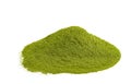 Moringa powder heap Royalty Free Stock Photo