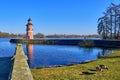 Moritzburg Lighthouse outside Dresden, Saxony, Germany Royalty Free Stock Photo