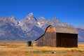 Mormon barn Royalty Free Stock Photo