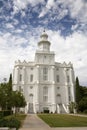 Mormon church Royalty Free Stock Photo