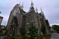 Mormon lds temple temple salt lake city utah Royalty Free Stock Photo