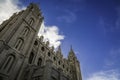 Mormon Temple During Spring Royalty Free Stock Photo