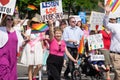 Mormons building bridges at the Salt Lake City Gay Pride Parade