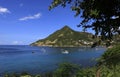 Morne Larcher, Petite Anse, Martinique Royalty Free Stock Photo