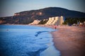 Morning on Albena Beach Bulgaria Sea Royalty Free Stock Photo