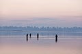 Morning in Amarapura, Myanmar Royalty Free Stock Photo