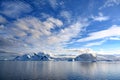 Morning in Antarctica, beautiful landscape of Skontorp Cove near Paradise Bay, Antarctica