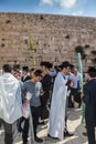 Morning autumn Sukkot in Jerusalem Royalty Free Stock Photo