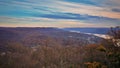 Beautiful panoramic scenery of the Big Bear Mountain, mountains and lakes