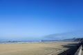 Breezy Ocean near Crystal Pier at Pacific Beach, San Diego, CA Royalty Free Stock Photo