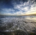 Morning breeze at the seaside