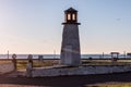 Morning at the Buckroe Beach Lighthouse in Hampton, Virginia