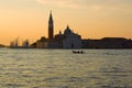 Morning at the Cathedral of San Giorgio Maggiore Venice, Italy Royalty Free Stock Photo