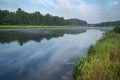 Morning on Chusovaya river