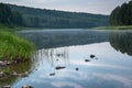 Morning on Chusovaya river