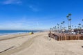 Morning clean up on the beach