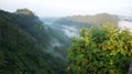 morning on the cliffs of the Bandung palace