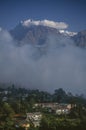 Himalayan morning time in village in valley