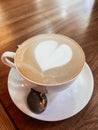 Morning coffee with love Royalty Free Stock Photo