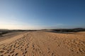 The morning desert whitesand at MUINE VIETNAM