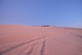 The morning desert whitesand at MUINE VIETNAM