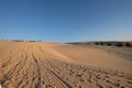 The morning desert whitesand at MUINE VIETNAM