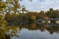 Morning on the Dupage River Royalty Free Stock Photo