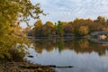 Morning on the Dupage River Royalty Free Stock Photo