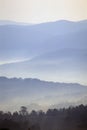 Morning fog over West VA on US Route 219